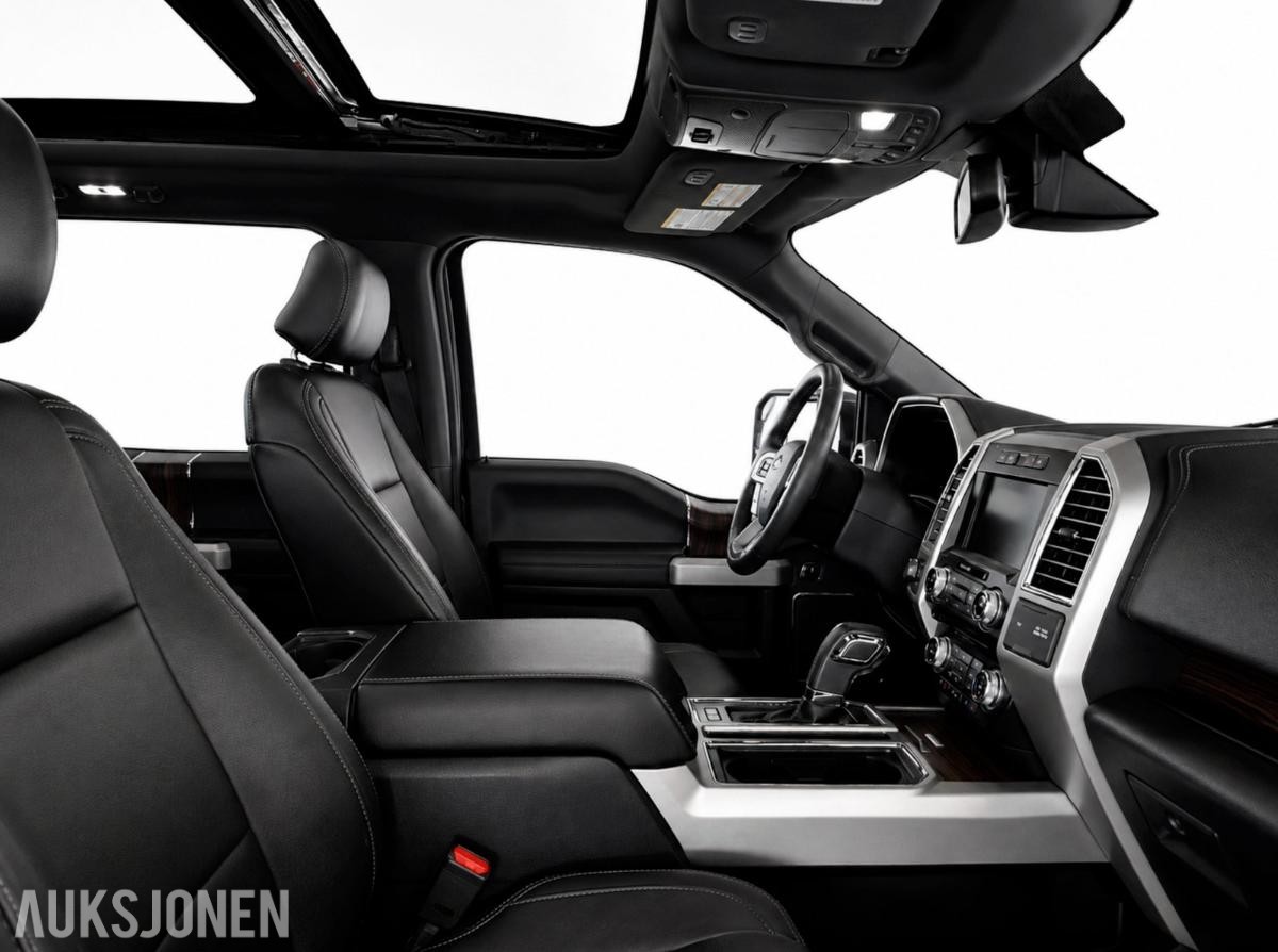 2015 FORD F-SERIE SUPERCREW LARIAT 3.5L 370HK Kamera 5seter personbil