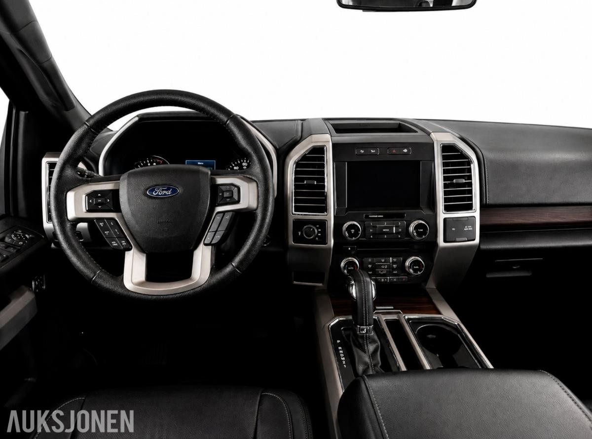 2015 FORD F-SERIE SUPERCREW LARIAT 3.5L 370HK Kamera 5seter personbil