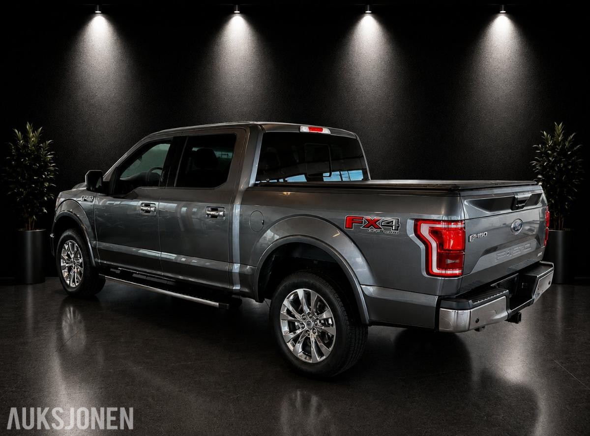 2015 FORD F-SERIE SUPERCREW LARIAT 3.5L 370HK Kamera 5seter personbil