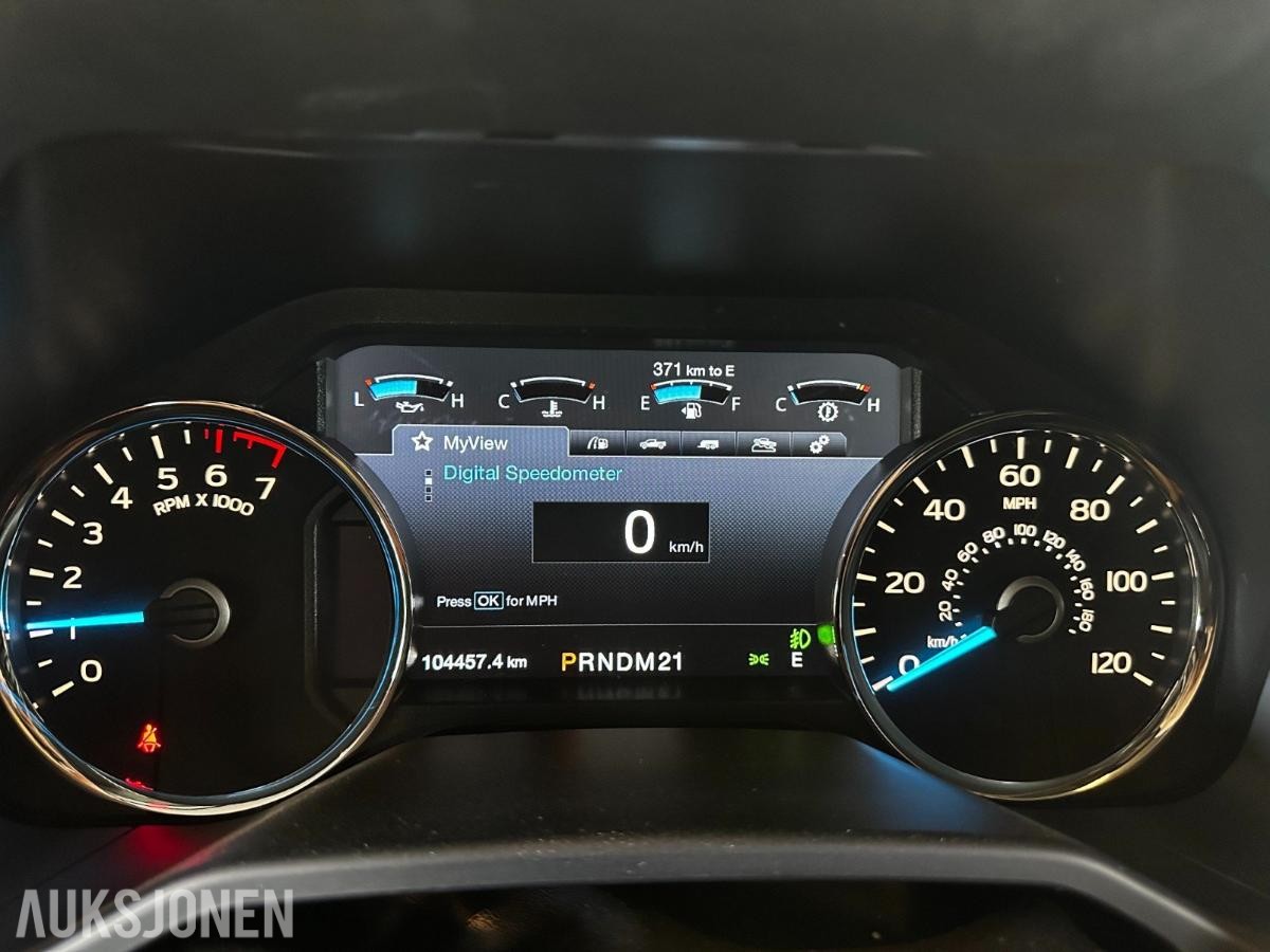 2015 FORD F-SERIE SUPERCREW LARIAT 3.5L 370HK Kamera 5seter personbil