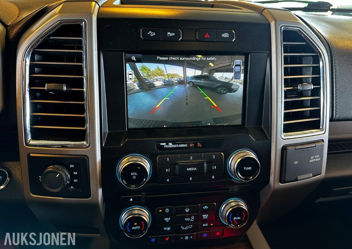 2015 FORD F-SERIE SUPERCREW LARIAT 3.5L 370HK Kamera 5seter personbil
