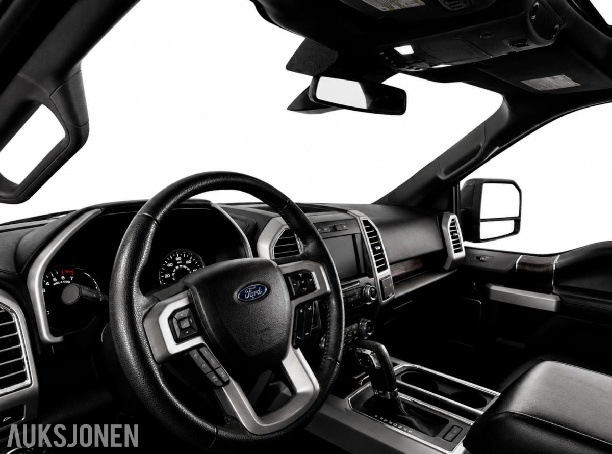 2015 FORD F-SERIE SUPERCREW LARIAT 3.5L 370HK Kamera 5seter personbil
