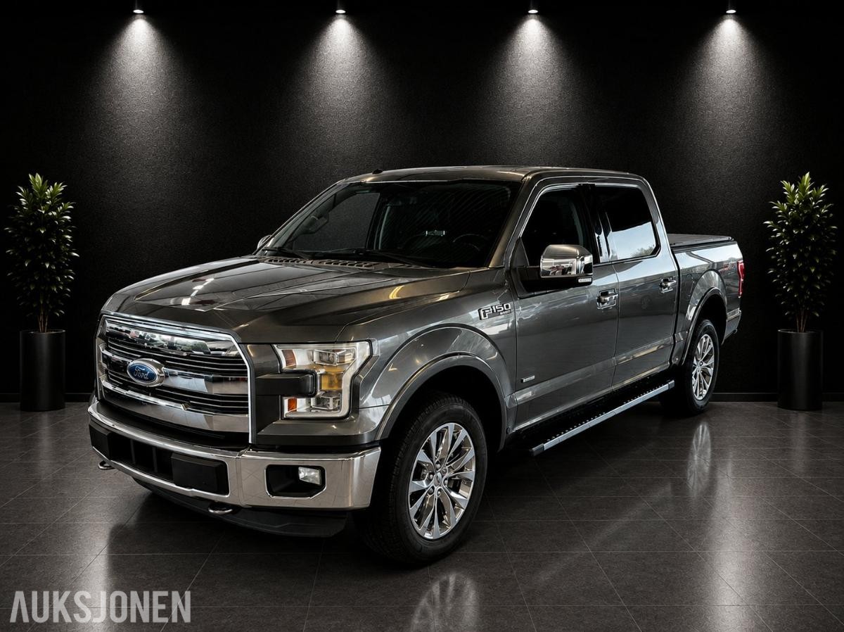 2015 FORD F-SERIE SUPERCREW LARIAT 3.5L 370HK Kamera 5seter personbil