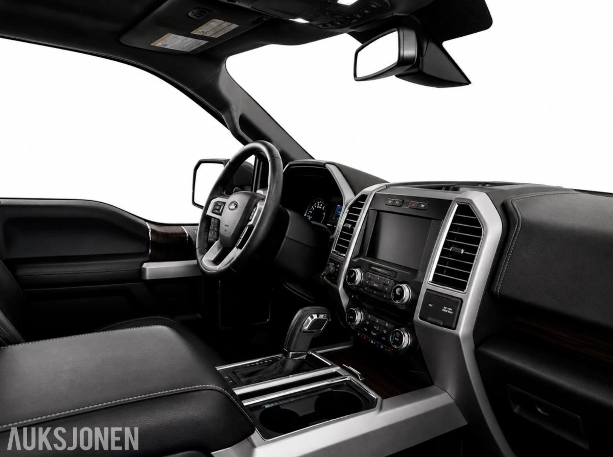 2015 FORD F-SERIE SUPERCREW LARIAT 3.5L 370HK Kamera 5seter personbil