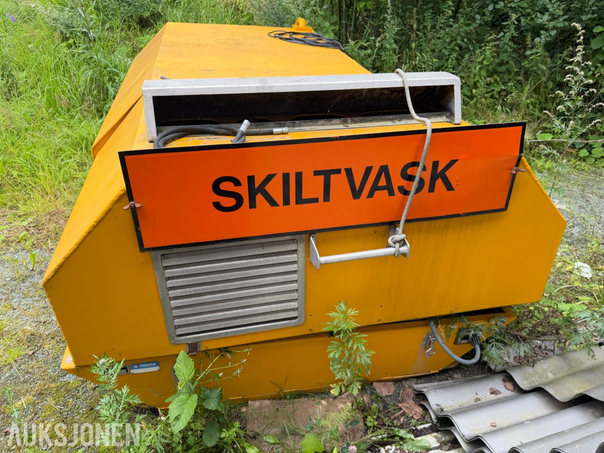 2012 Skiltvasker / skiltvaskaggregat