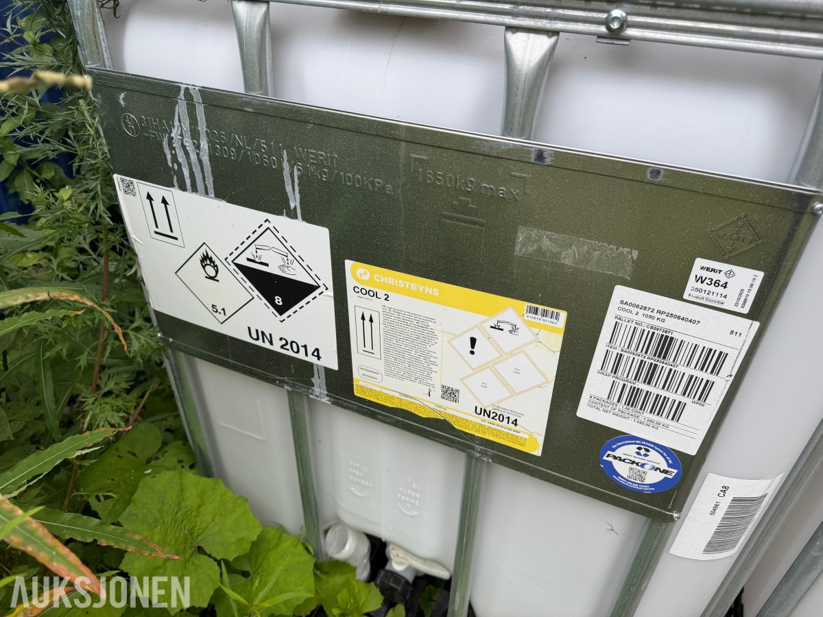 22 stykk IBC-beholdere i plast - Såpe