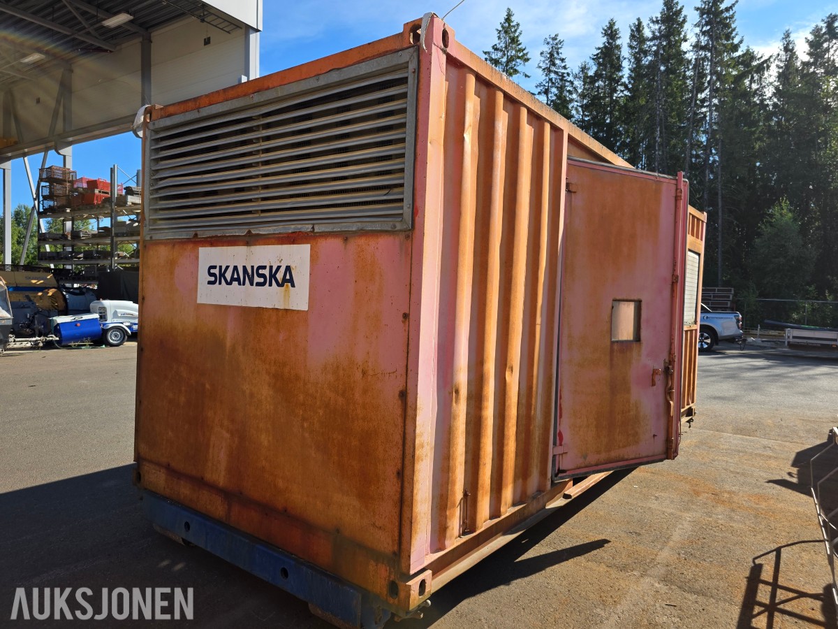 1998 Woma 480Z P40 vannmeislings utstyr/Høytrykkspumpe i container