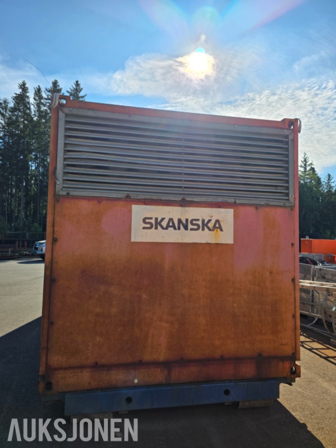 1998 Woma 480Z P40 vannmeislings utstyr/Høytrykkspumpe i container