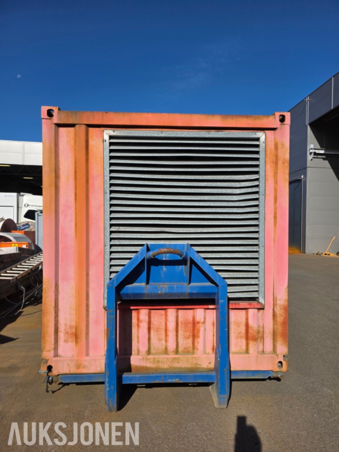 1998 Woma 480Z P40 vannmeislings utstyr/Høytrykkspumpe i container