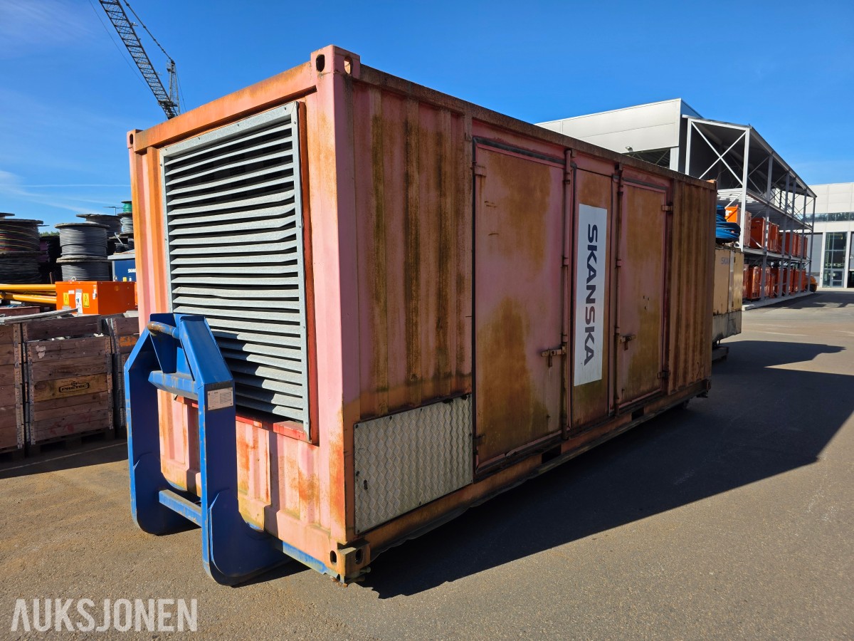 1998 Woma 480Z P40 vannmeislings utstyr/Høytrykkspumpe i container
