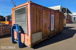 1998 Woma 480Z P40 vannmeislings utstyr/Høytrykkspumpe i container