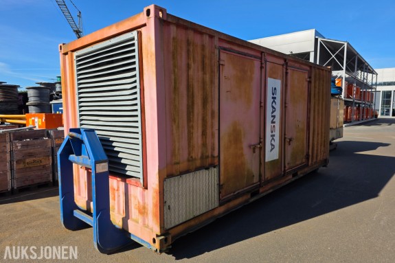 1998 Woma 480Z P40 vannmeislings utstyr/Høytrykkspumpe i container