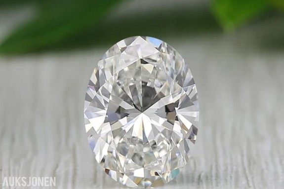 1.55ct Diamant | D/VVS2 | Excellent | Oval | IGI!