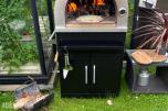 2026 PIZZAOVN VEDFYRT - RUSTFRITT STÅL. 