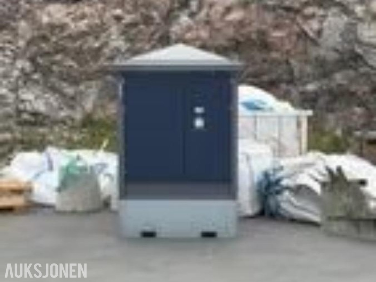 FLEX2 nettstasjon. Trafokiosk