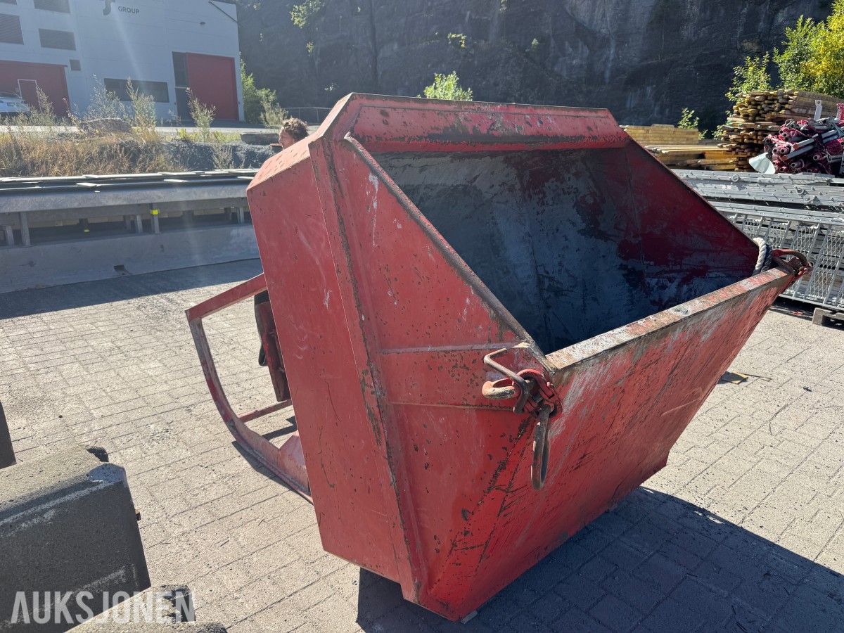 2022 Secatol 2000 liter Betongtobb, CMU/SWL 4800 kg
