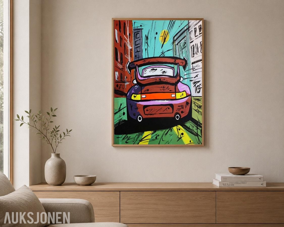 Street art kunst - 5 ulike