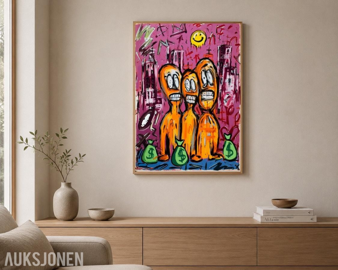 Street art kunst - 5 ulike