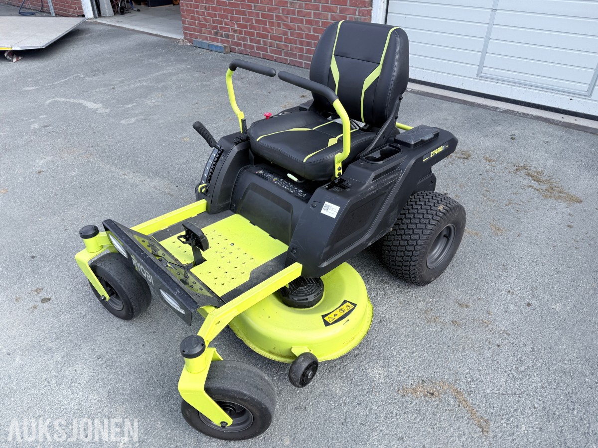 2020 Ryobi ZTR480EX Zero-turn sitteklipper – Rep.objekt