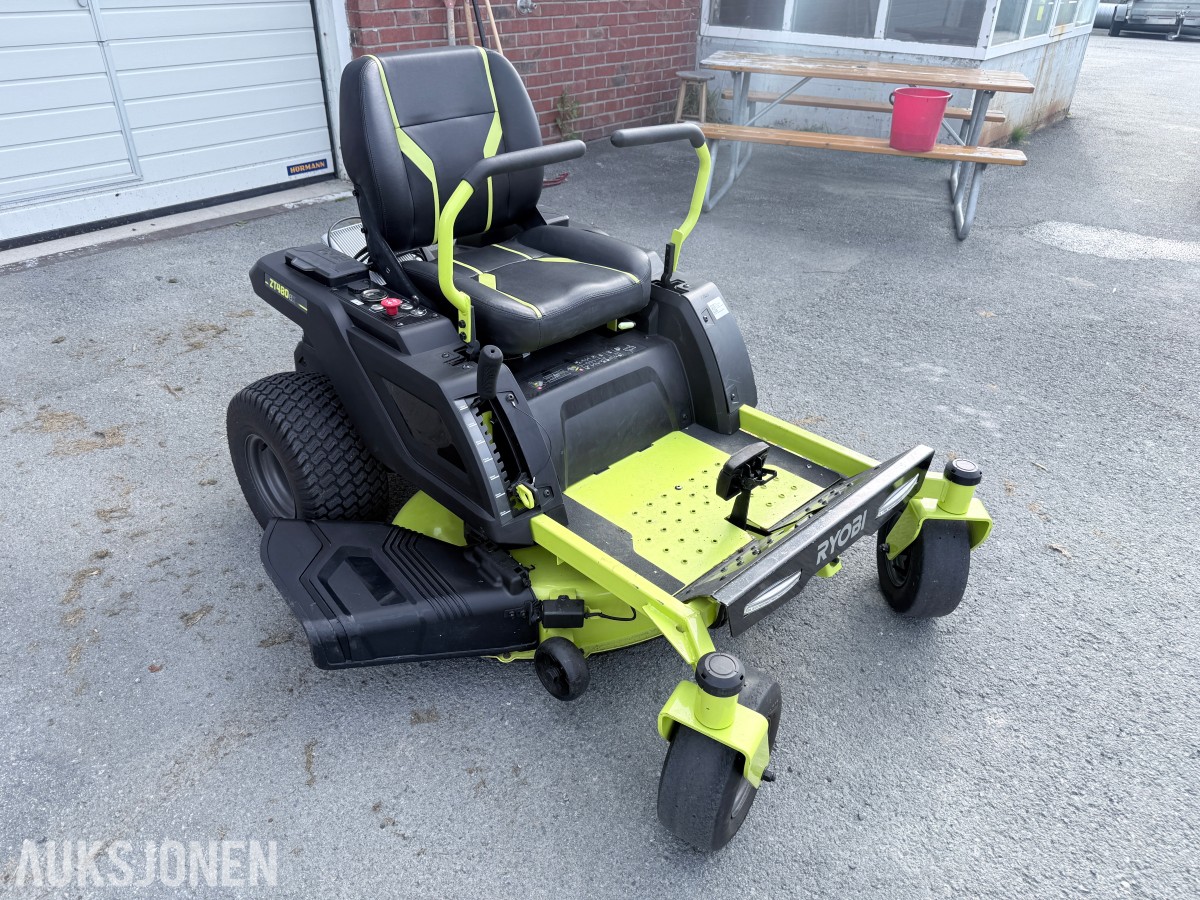 2020 Ryobi ZTR480EX Zero-turn sitteklipper – Rep.objekt