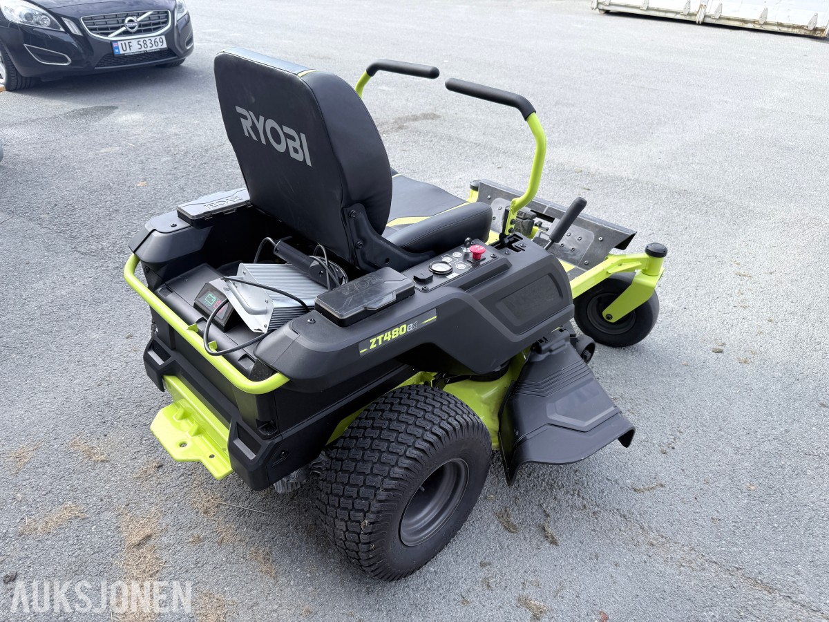2020 Ryobi ZTR480EX Zero-turn sitteklipper – Rep.objekt