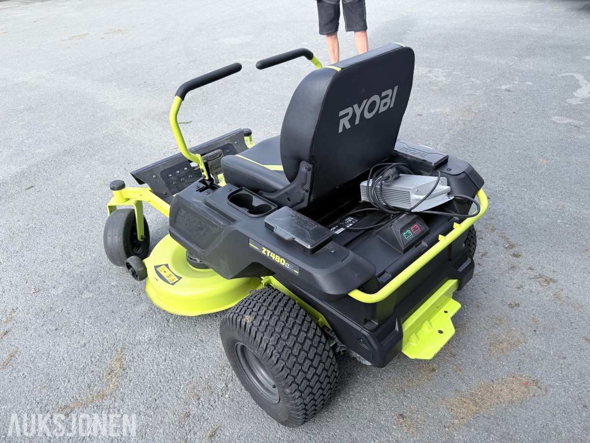 2020 Ryobi ZTR480EX Zero-turn sitteklipper – Rep.objekt