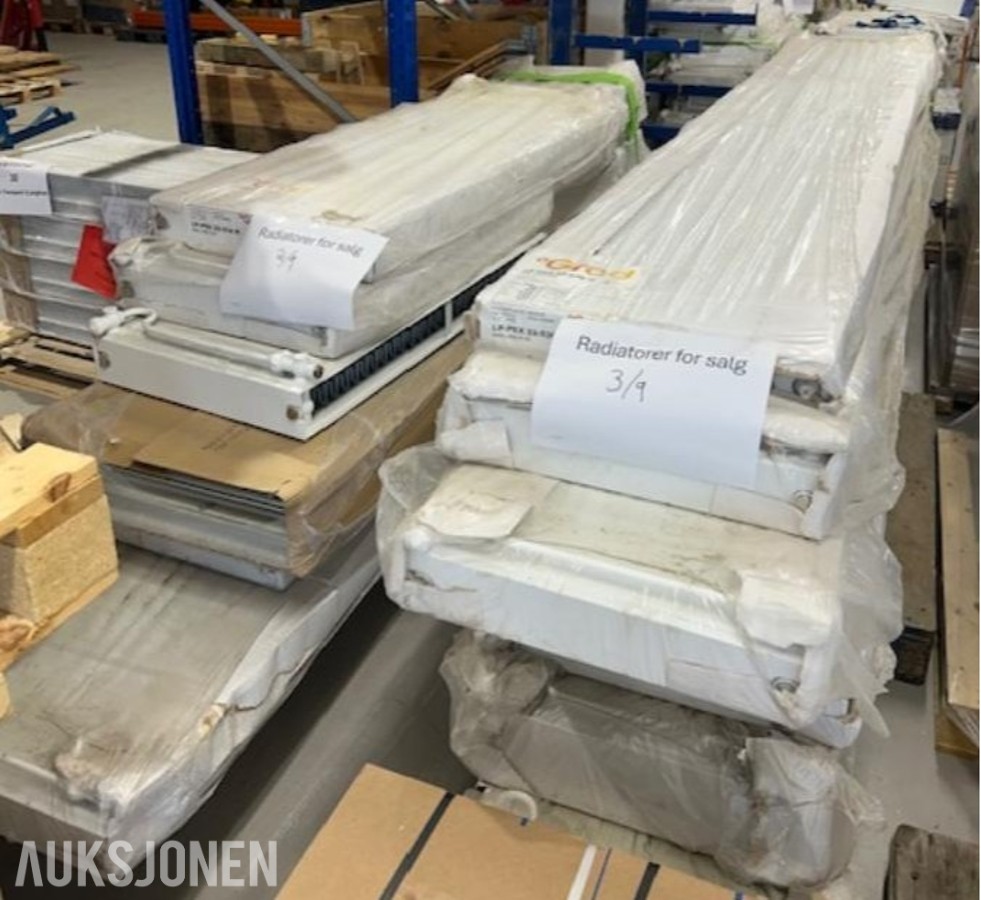 Parti Grad LP-PEX, LPP-PIPE og RADIK CLASSIC – Uåpnede radiatorer