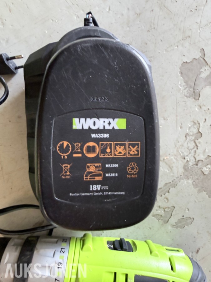 Worx 18V verktøypakke