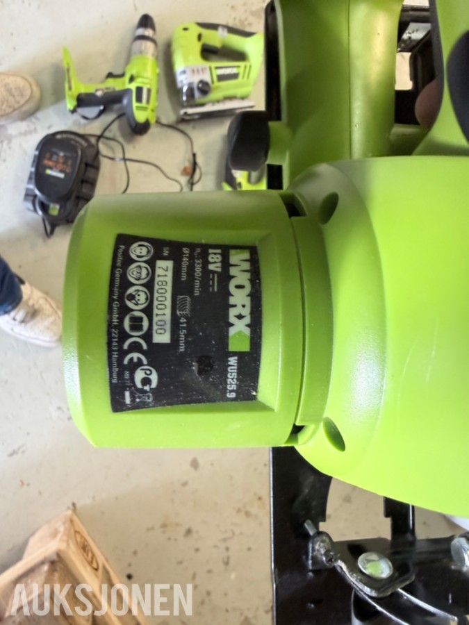 Worx 18V verktøypakke