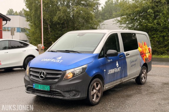 2016 MERCEDES-BENZ VITO 114 CDI 4MATIC AUTOMAT – 163 HK – HENGERFESTE – 2 HJULSETT - 137 665km