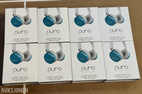 8 stk Puro Sound Labs BT2200 volume-limited wireless headset (nye)