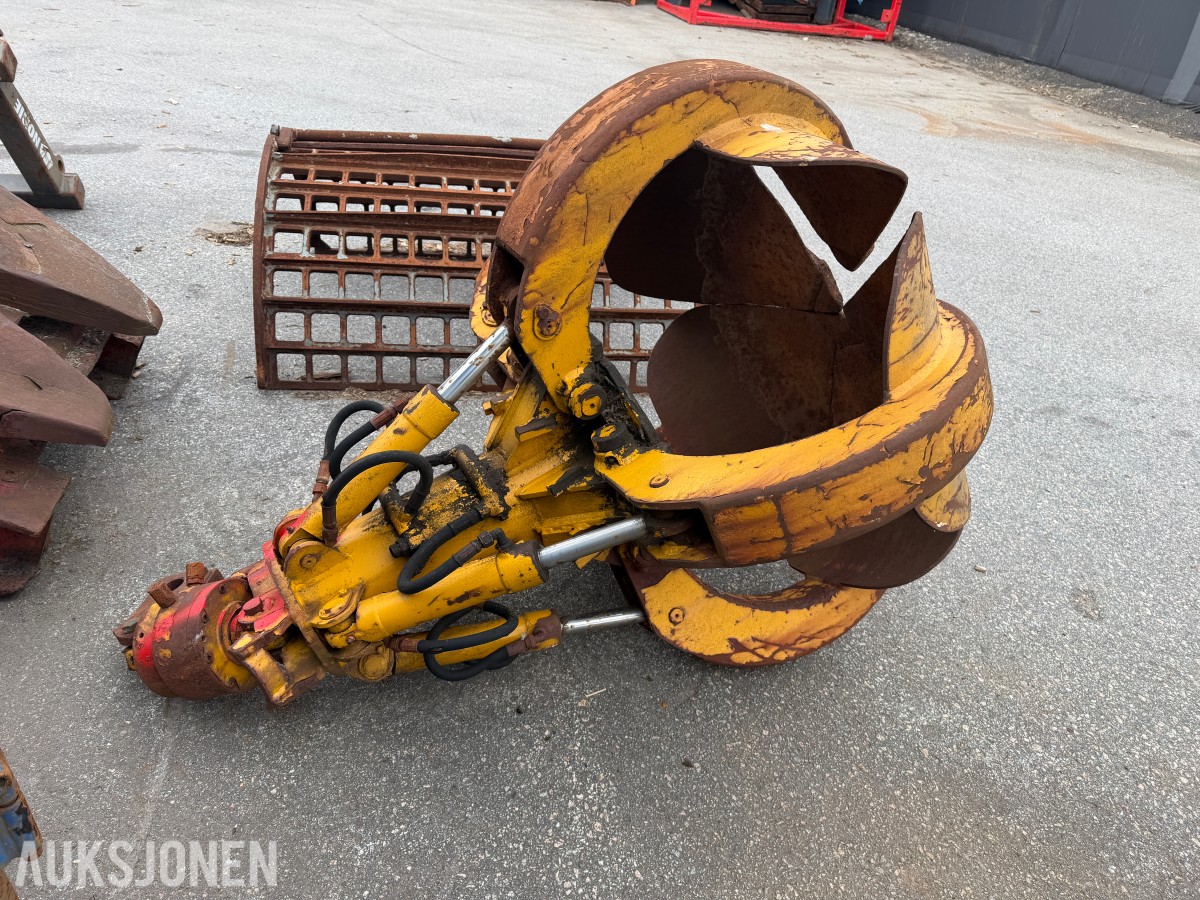 HYDRAULISK GRABB – UKJENT FABRIKAT – CA. 45 MM INNFESTING