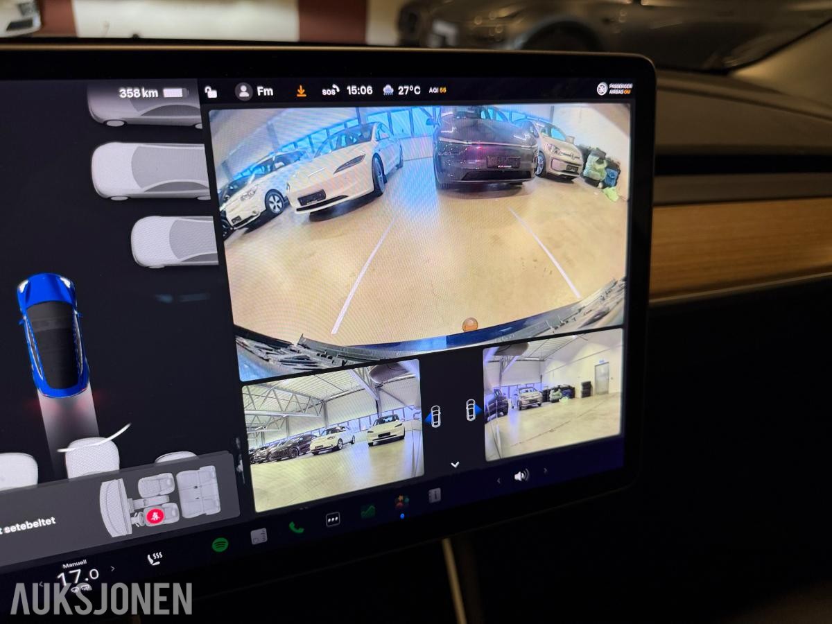 2019 Tesla Model 3 AWD – Hengerfeste – Lekker farge