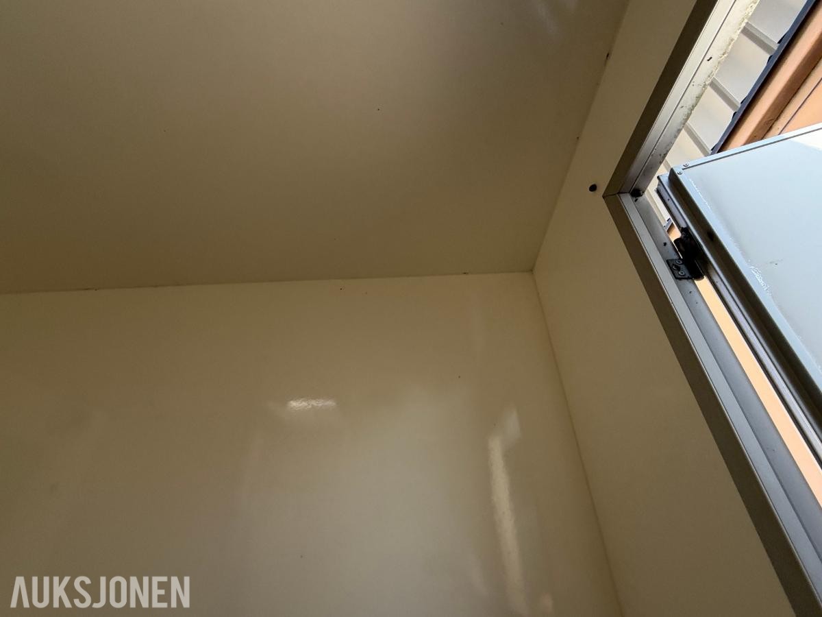 Scanvogn toalettbrakke / 2-delt med dusj