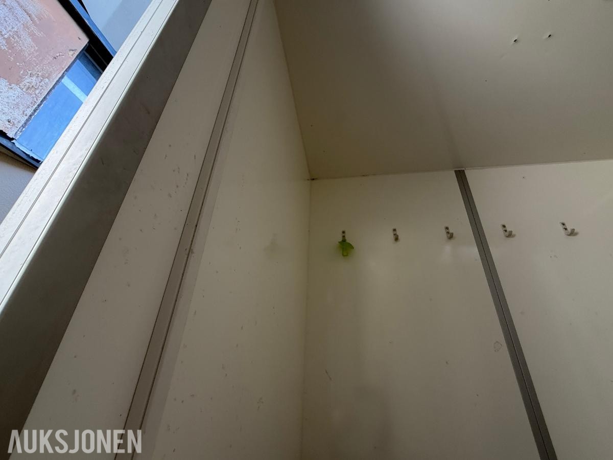 Scanvogn toalettbrakke / 2-delt med dusj