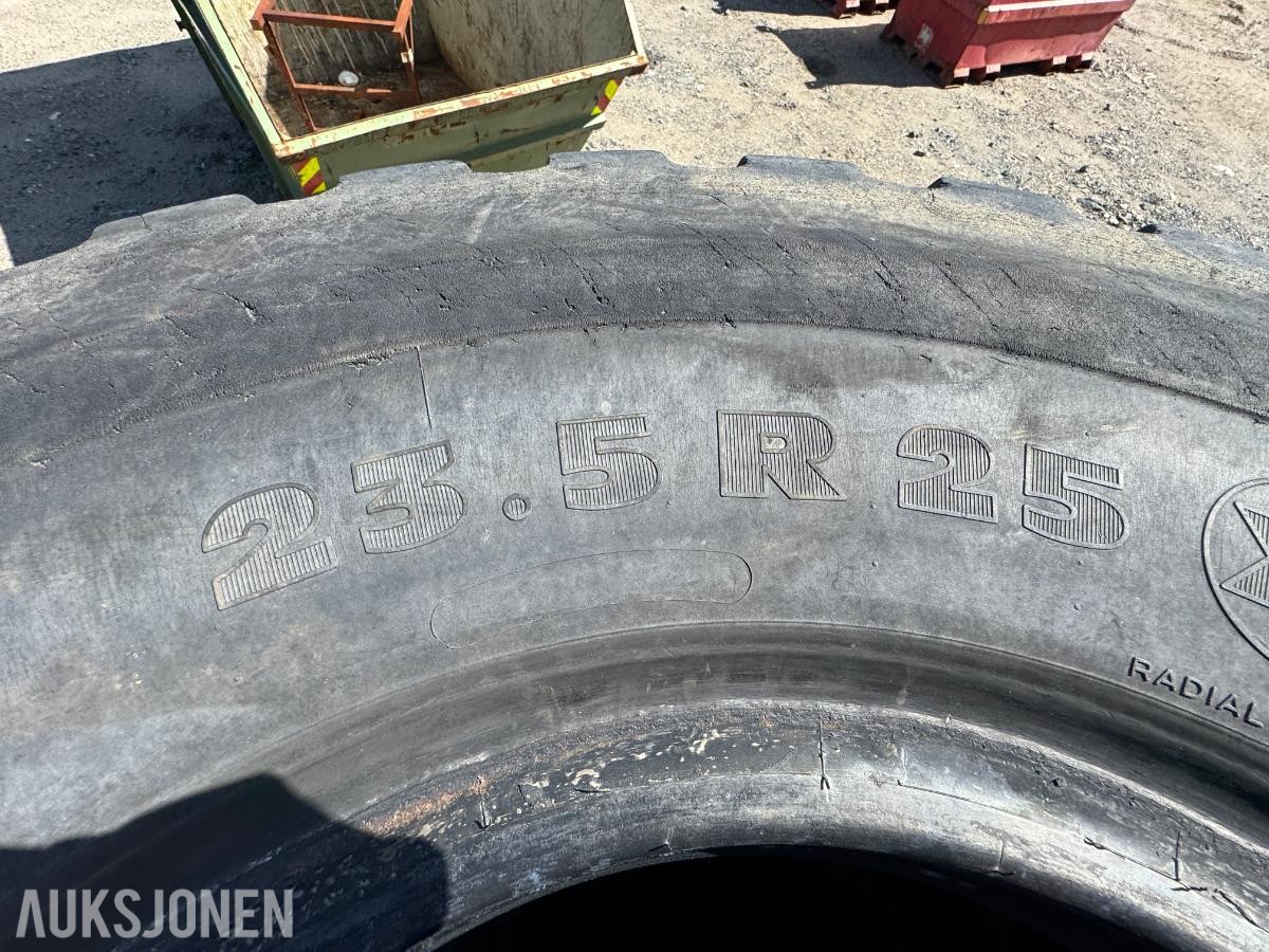 Michelin XHA 23.5 R25 / 4 stk dekk