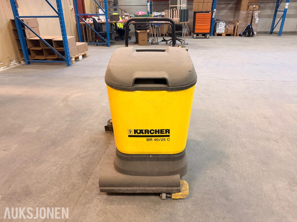 Kärcher BR 40/25 C gulvvaskemaskin – Reparasjonsobjekt