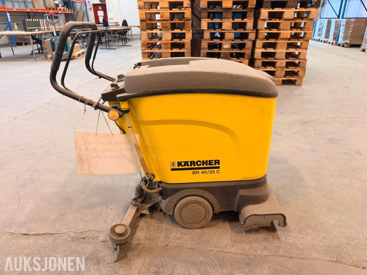 Kärcher BR 40/25 C gulvvaskemaskin – Reparasjonsobjekt