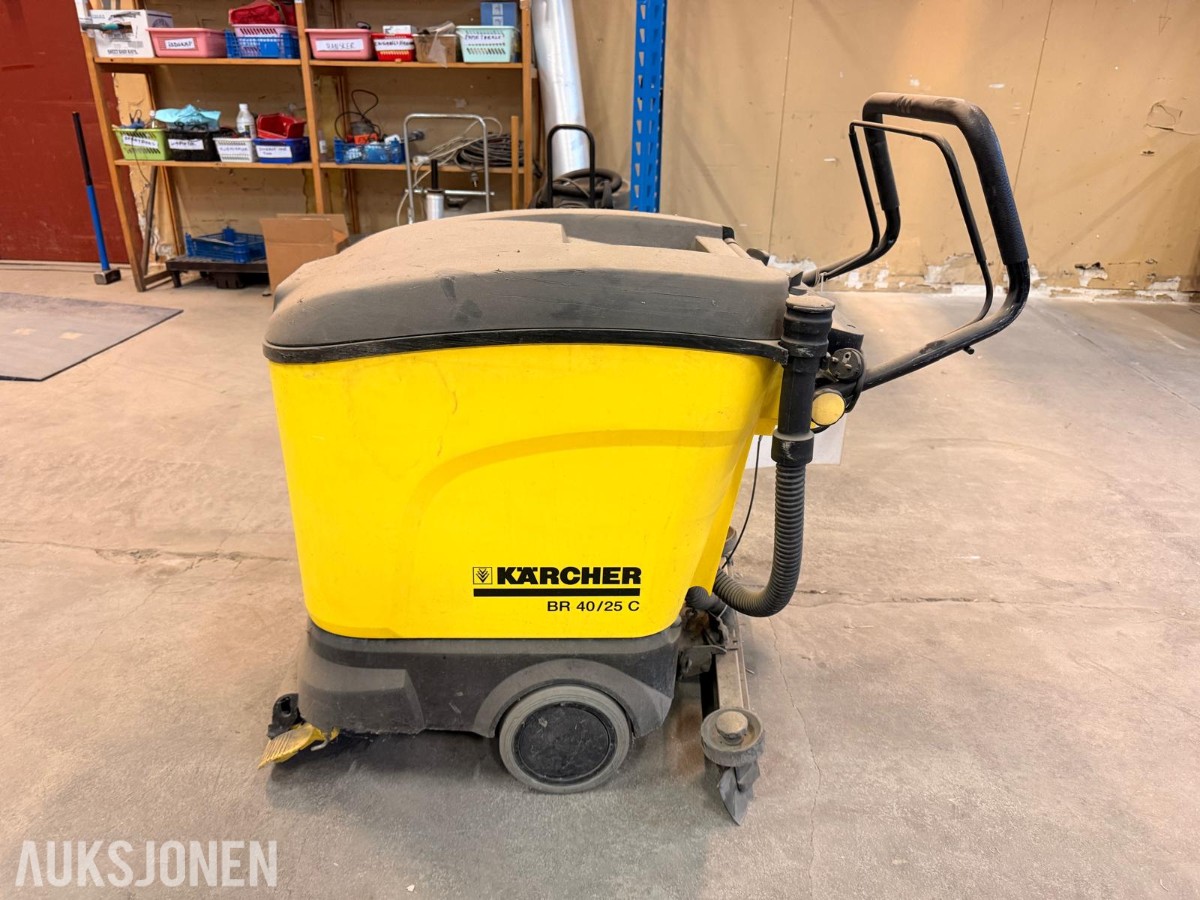 Kärcher BR 40/25 C gulvvaskemaskin – Reparasjonsobjekt