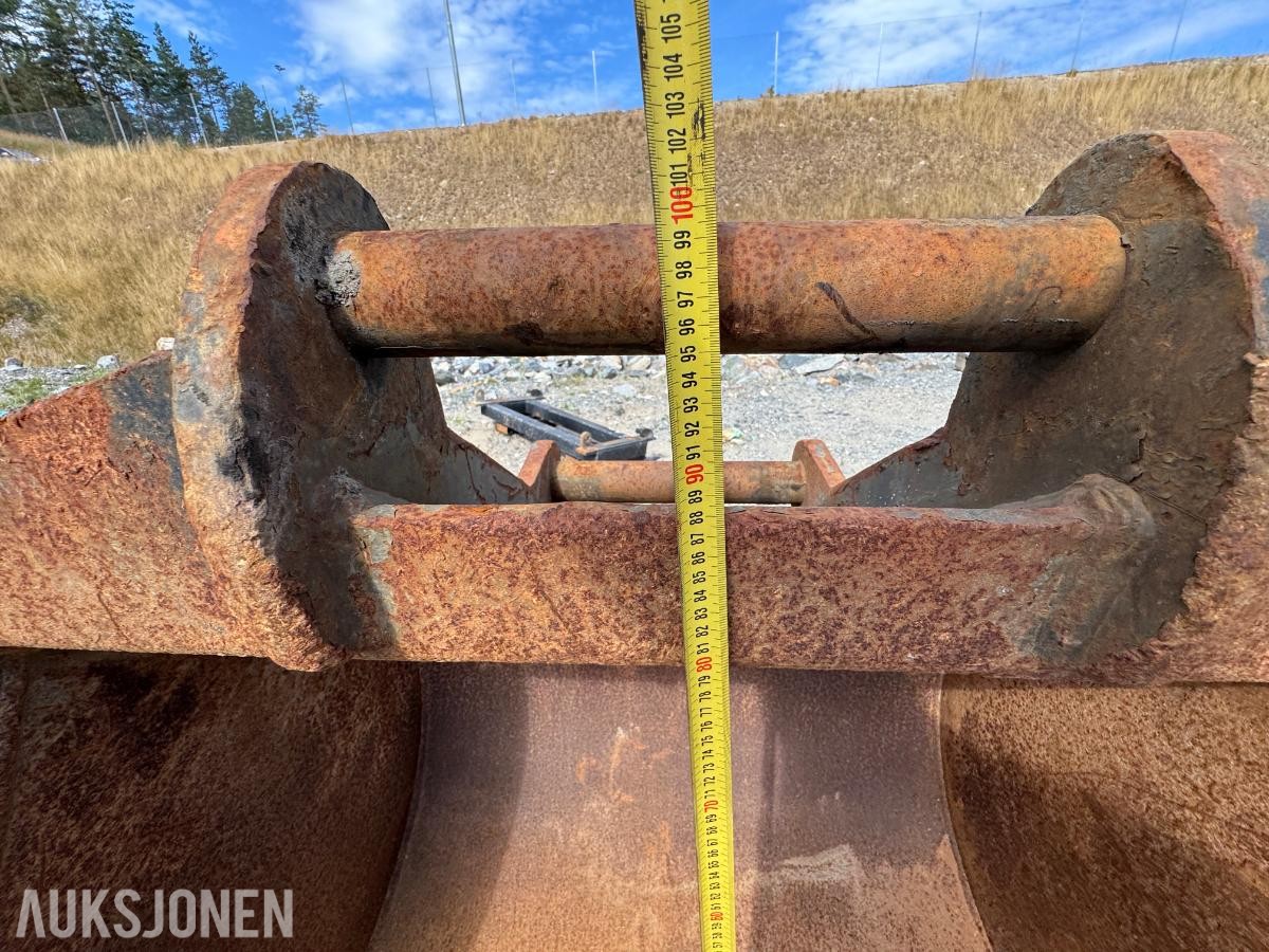 Gjerstad tannskuffe med S60 feste
