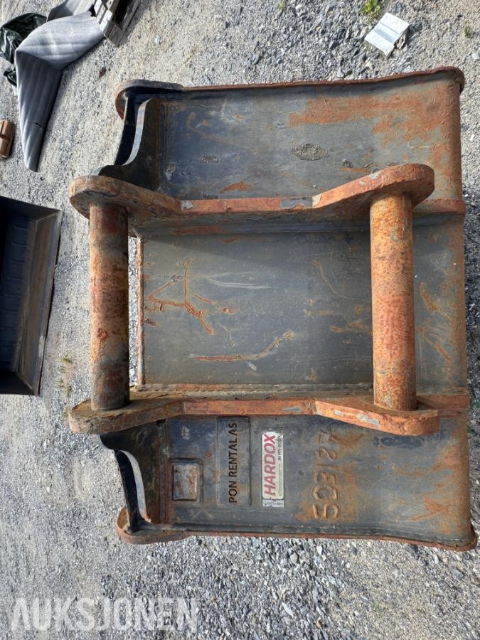 Gjerstad tannskuffe med S60 feste