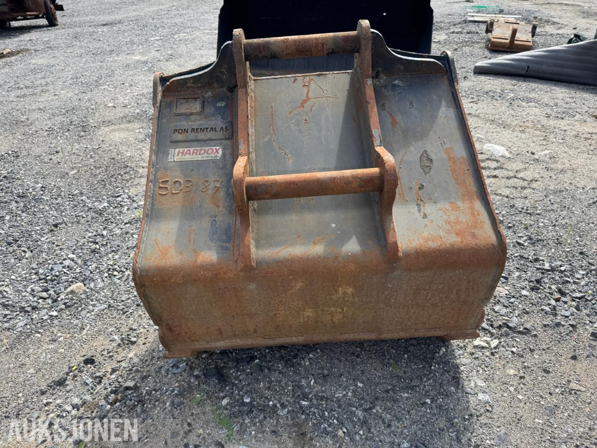 Gjerstad tannskuffe med S60 feste