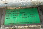 2021 Globus hydraulisk pusseskuff 135 L S40