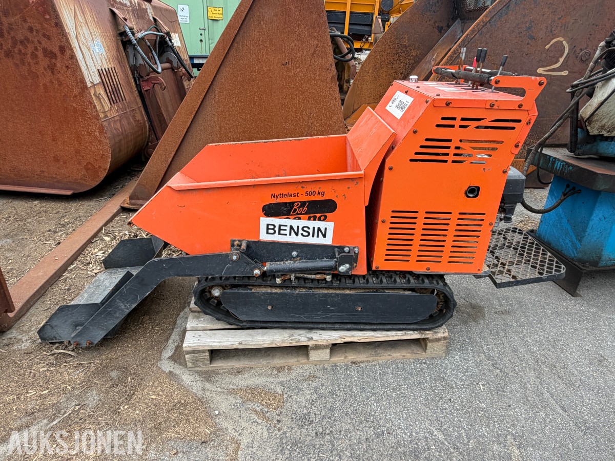 2021 MINIDUMPER – 500 KG NYTTELAST – BENSIN – BELTEGÅENDE