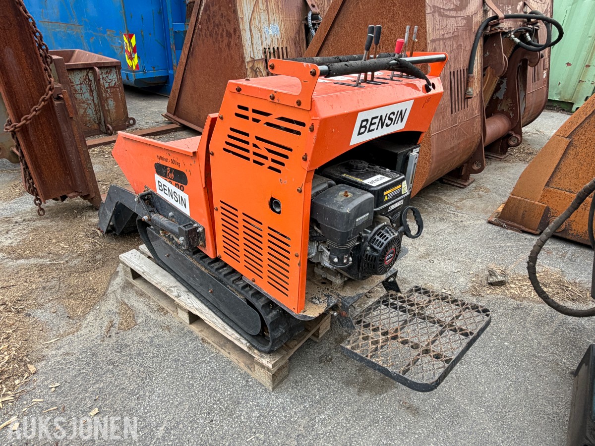 2021 MINIDUMPER – 500 KG NYTTELAST – BENSIN – BELTEGÅENDE