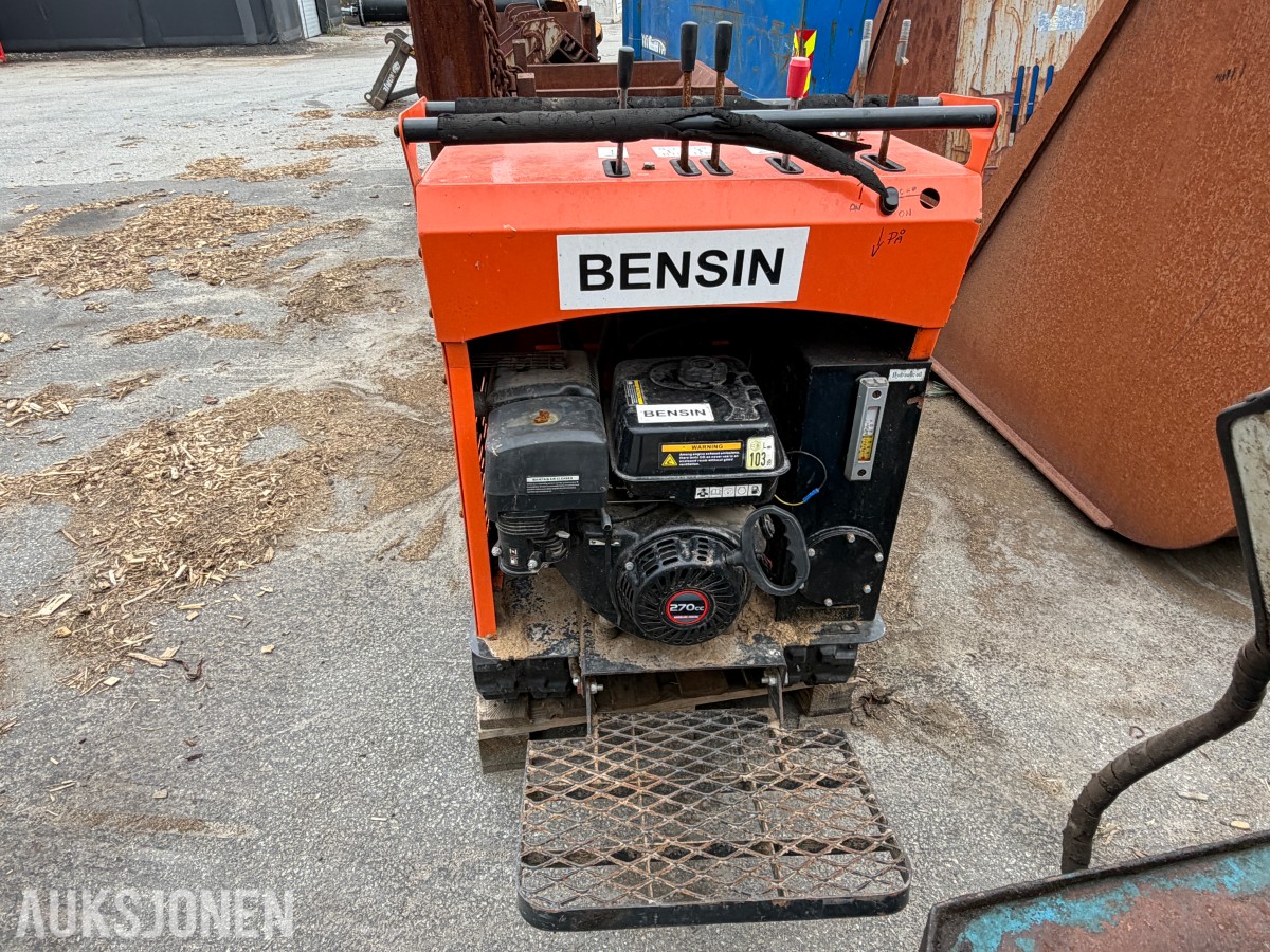 2021 MINIDUMPER – 500 KG NYTTELAST – BENSIN – BELTEGÅENDE