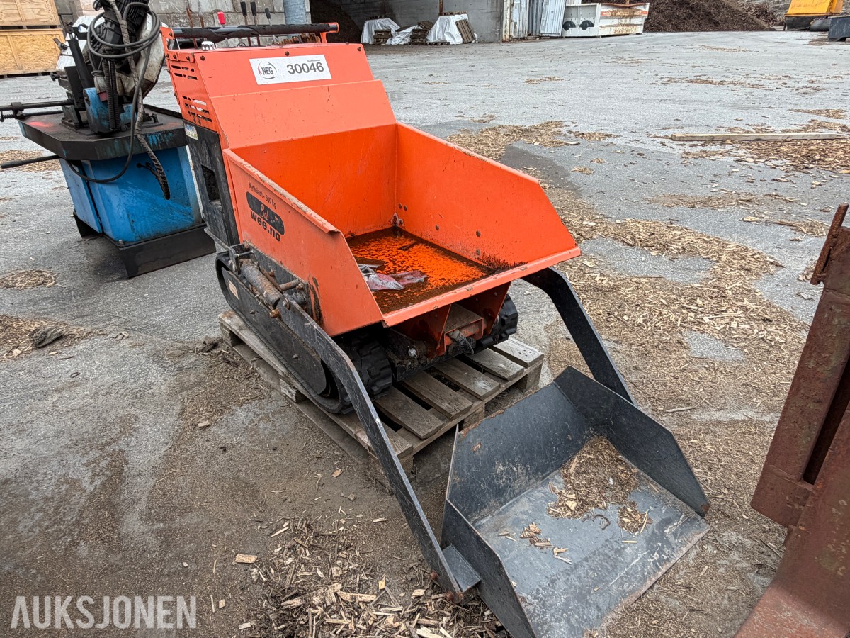 2021 MINIDUMPER – 500 KG NYTTELAST – BENSIN – BELTEGÅENDE