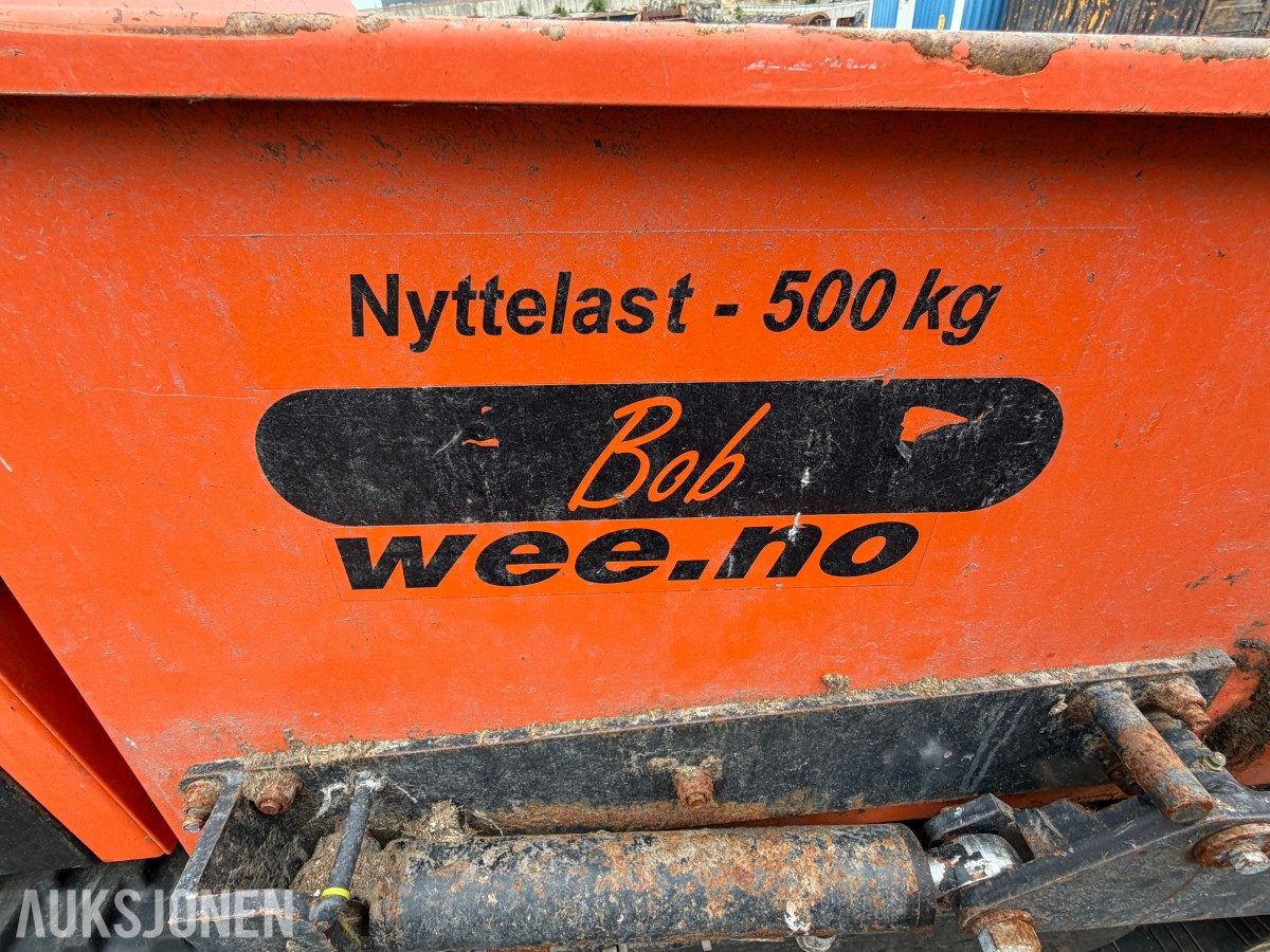 2021 MINIDUMPER – 500 KG NYTTELAST – BENSIN – BELTEGÅENDE