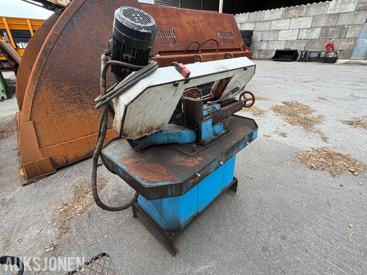 HORISONTAL METALLBÅNDSAG – 3~400–415V – HYDRAULISK SENKING