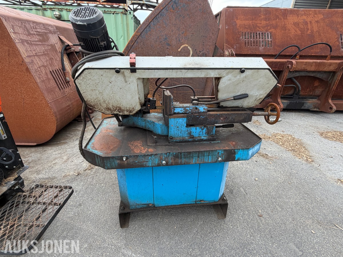 HORISONTAL METALLBÅNDSAG – 3~400–415V – HYDRAULISK SENKING